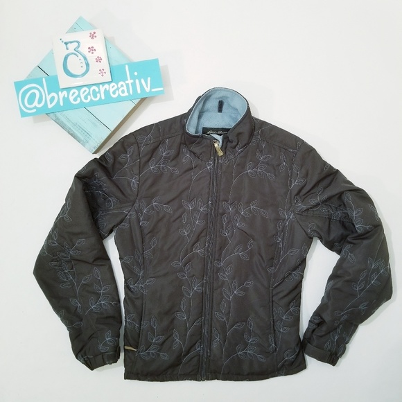 Eddie Bauer Jackets & Blazers - Eddie Bauer Fleece Lined Embroidered Jacket C5